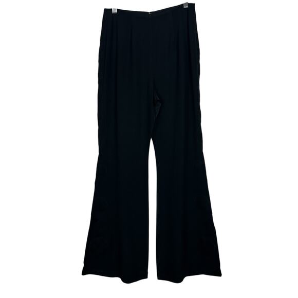 Vintage Y2K Moschino Cheap Chic Black Pants Size 40/10 Italy AEFFE Designer - Picture 1 of 13